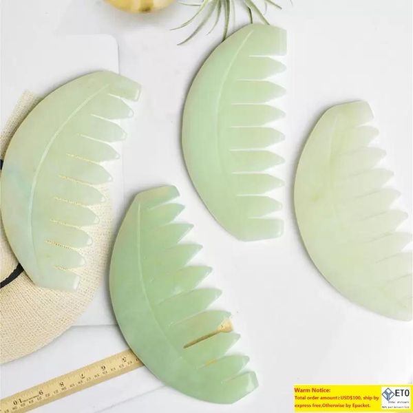 jade massage comb head massager brush gua sha board stone body brushes scalp massaging meridian, Silver
jade massage comb head massager brush gua sha board stone body brushes scalp massaging meridian, Silver