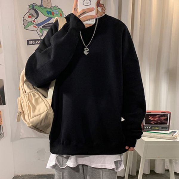 mens hoodies sweatshirts vests men harajuku solid color winter y2k casual oneck oversized pullovers korean hip hop long sleeve basic clothes, Black
mens hoodies sweatshirts vests men harajuku solid color winter y2k casual oneck oversized pullovers korean hip hop long sleeve basic clothes, Black