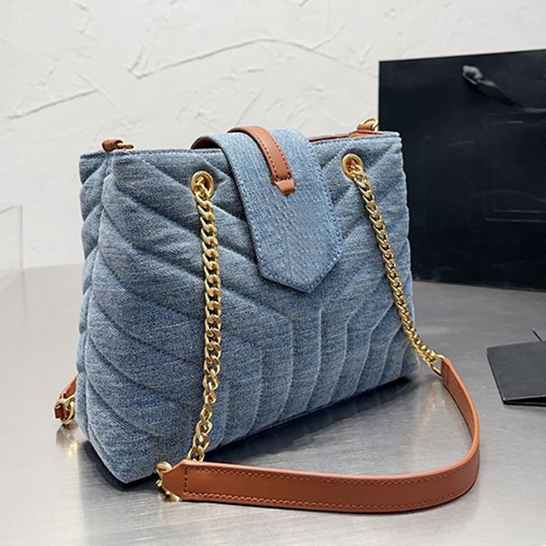 puffer washed denim bag blue chain tote handbag women crossbody bag canvas shopping bags internal compartment fashion letter high capacity
puffer washed denim bag blue chain tote handbag women crossbody bag canvas shopping bags internal compartment fashion letter high capacity