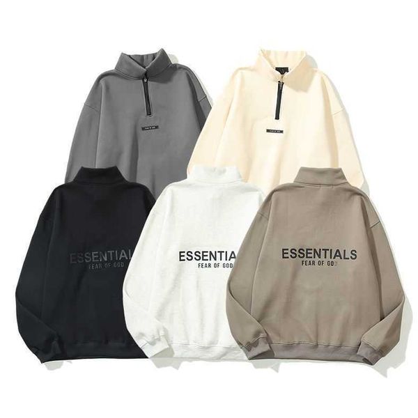 designer hoodies essentials sweatshirt fashion brand pullover new mock neck hoodies fear god double print original quality, Black
designer hoodies essentials sweatshirt fashion brand pullover new mock neck hoodies fear god double print original quality, Black
