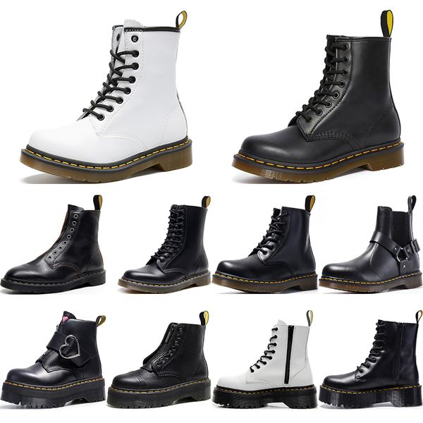 designer boots doc martins dr martens shoes men women high leather winter snow booties oxford bottom ankle shoes martines trainers, Black
designer boots doc martins dr martens shoes men women high leather winter snow booties oxford bottom ankle shoes martines trainers, Black