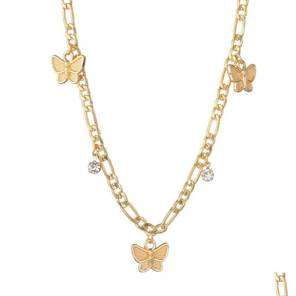 chokers fashion gold butterfly chokers necklace collar retro crystal chains tassel for women jewelry gift drop delivery necklaces pen dhujz, Golden;silver
chokers fashion gold butterfly chokers necklace collar retro crystal chains tassel for women jewelry gift drop delivery necklaces pen dhujz, Golden;silver