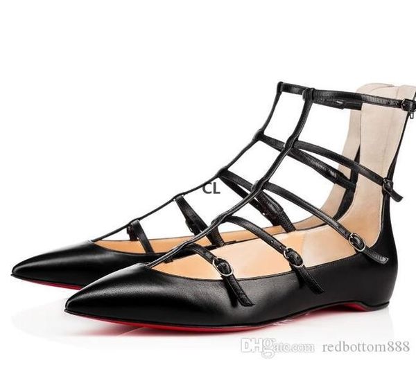 red-bottoms christians perfect toerless muse flat pointed toe glitter leather buckled footwear ladies ankle straps women ballerin lts, Black
red-bottoms christians perfect toerless muse flat pointed toe glitter leather buckled footwear ladies ankle straps women ballerin lts, Black