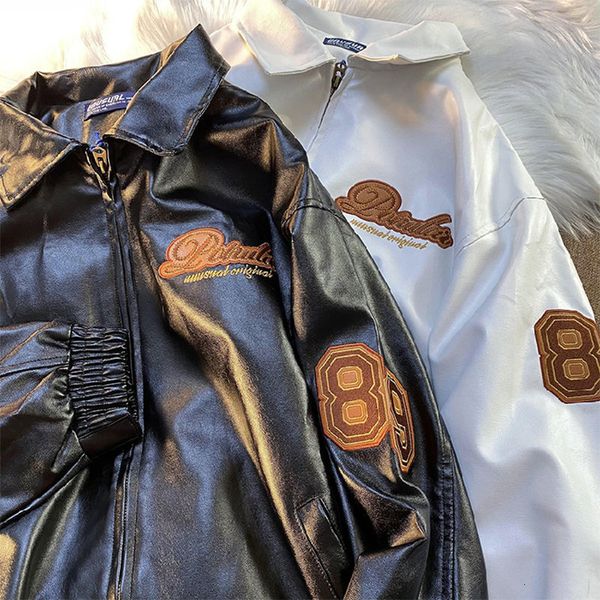 men's jackets baseball uniform winter american pu leather jacket long sleeves retro motorcycle wild men bomber jacket outerwear coats 2, Black;brown
men's jackets baseball uniform winter american pu leather jacket long sleeves retro motorcycle wild men bomber jacket outerwear coats 2, Black;brown