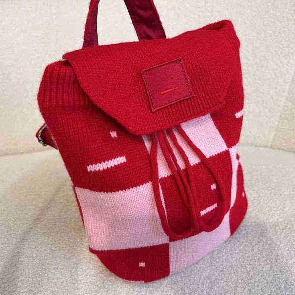 acne backpack schoolbag women smiley face knitted backpack plaid wool winter women's handbag 221121
acne backpack schoolbag women smiley face knitted backpack plaid wool winter women's handbag 221121