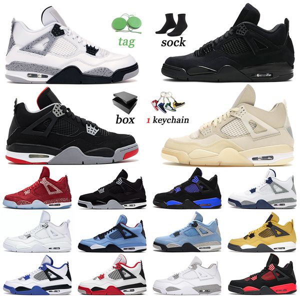 2022 jumpman basketball shoes 4 4s university blue new black cat sail pink white cement cool grey union analyzes men women designer sneakers, White;red
2022 jumpman basketball shoes 4 4s university blue new black cat sail pink white cement cool grey union analyzes men women designer sneakers, White;red