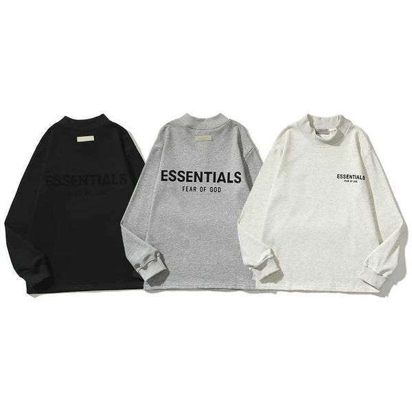 mens hoodies essentialss fashion woman's sweatshirt fear god season black flocked long sleeve t-shirt loose casual luxury shirts
mens hoodies essentialss fashion woman's sweatshirt fear god season black flocked long sleeve t-shirt loose casual luxury shirts