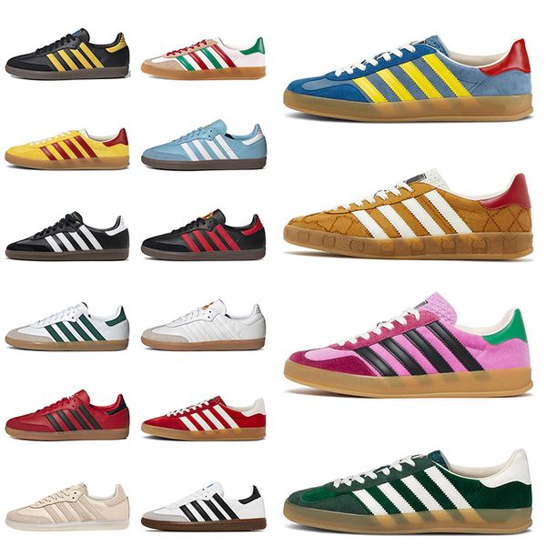 2023 women mens running shoes vegan black white gum monogram gazelles trainers green pink red velvet wales bonner gazelle outdoor sports pla
2023 women mens running shoes vegan black white gum monogram gazelles trainers green pink red velvet wales bonner gazelle outdoor sports pla