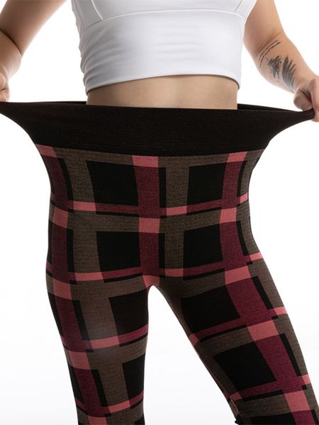 womens leggings chsdcsi sports pants leggins high waist plaid printed women workout running push up trousers elastic fitness gym 221121, Black 
womens leggings chsdcsi sports pants leggins high waist plaid printed women workout running push up trousers elastic fitness gym 221121, Black