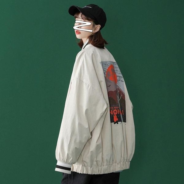 women's down parkas cool jacket for women spring versatile korean loose student baseball uniform trend vintage hong kong style bomber c, Black
women's down parkas cool jacket for women spring versatile korean loose student baseball uniform trend vintage hong kong style bomber c, Black