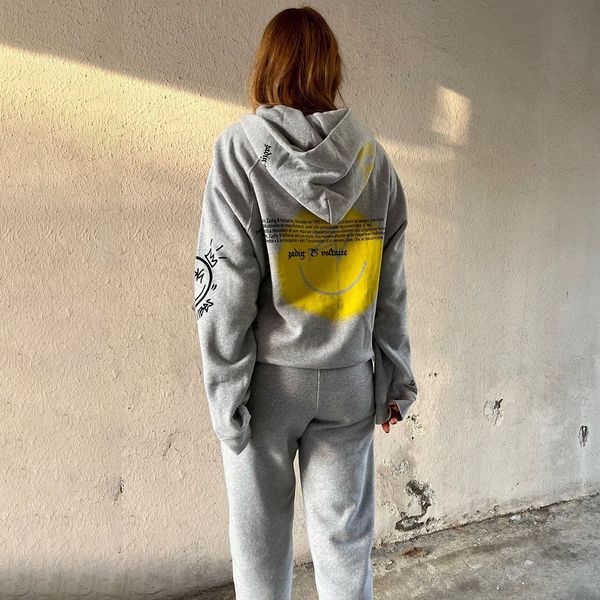 womens two piece pants pirate hippie letter sport sets woman autumn winter pocket hooded sweatshirt drawstring long jogger casual vintage se, White
womens two piece pants pirate hippie letter sport sets woman autumn winter pocket hooded sweatshirt drawstring long jogger casual vintage se, White