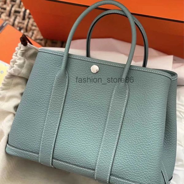 30cm garden party celeste green designer classic brand h luxury bag genuine leather fashion zcad lke8
30cm garden party celeste green designer classic brand h luxury bag genuine leather fashion zcad lke8