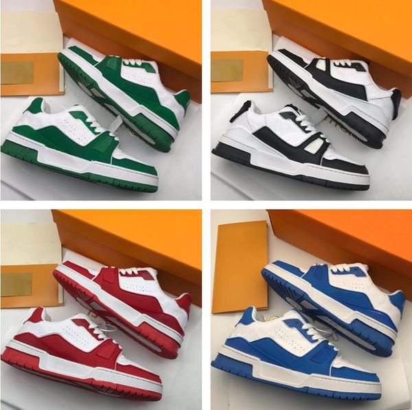 brand mens trainers shoes fashion designer men women leather green black blue casual flats outdoor zapatos luxury sneakers 36-44
brand mens trainers shoes fashion designer men women leather green black blue casual flats outdoor zapatos luxury sneakers 36-44