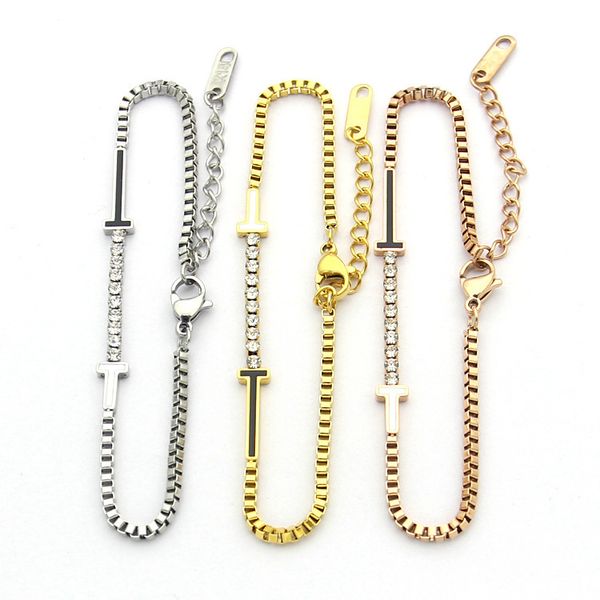jewellery chain womens bracelets t letter hand chain designer jewelry chain black and white oil dripping bracelet full brand as wedding chri
jewellery chain womens bracelets t letter hand chain designer jewelry chain black and white oil dripping bracelet full brand as wedding chri