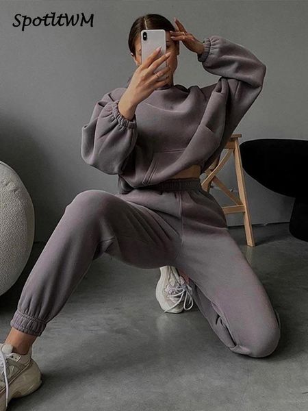 womens two piece pants women fleece hoodies set casual long sleeve sweatshirt and pant sports suit female winter streetwear tracksuits 22112, White
womens two piece pants women fleece hoodies set casual long sleeve sweatshirt and pant sports suit female winter streetwear tracksuits 22112, White