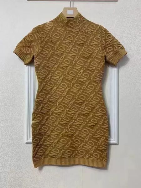 women casual dresses embossed 3d relief letter ladies dress designer knit short sleeve stand collar ladies cardigan jumper clothing, Black;gray
women casual dresses embossed 3d relief letter ladies dress designer knit short sleeve stand collar ladies cardigan jumper clothing, Black;gray