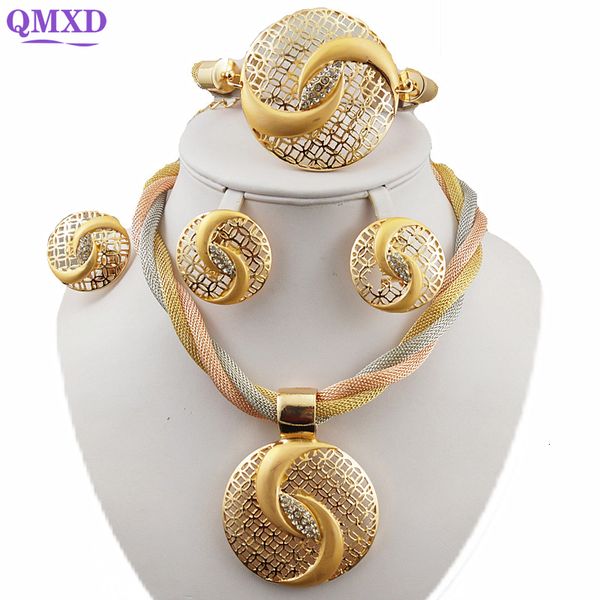 wedding jewelry sets fine african gold color sets women necklace costume for gift 221119, Slivery;golden
wedding jewelry sets fine african gold color sets women necklace costume for gift 221119, Slivery;golden