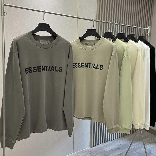 mens hoodies essentialss fashion woman's sweatshirt high silicone lettered printed multi thread long sleeve t-shirt men and women loose, Black
mens hoodies essentialss fashion woman's sweatshirt high silicone lettered printed multi thread long sleeve t-shirt men and women loose, Black