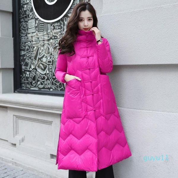women's down duck winter jacket women collar parka coat maxi long plus size female warm, Black
women's down duck winter jacket women collar parka coat maxi long plus size female warm, Black