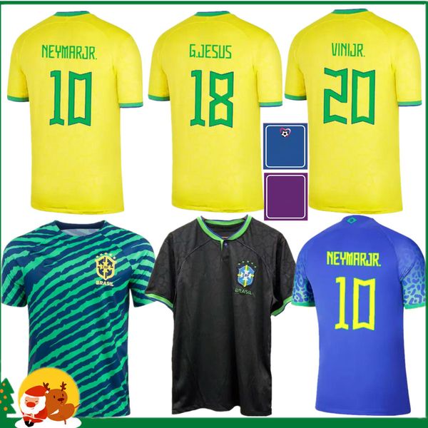 2022 2023 brazils soccer jerseys marcelo paqueta neres coutinho firmino jesus vini jr 22 23 brasils football shirt kids kit men women, Black;yellow
2022 2023 brazils soccer jerseys marcelo paqueta neres coutinho firmino jesus vini jr 22 23 brasils football shirt kids kit men women, Black;yellow