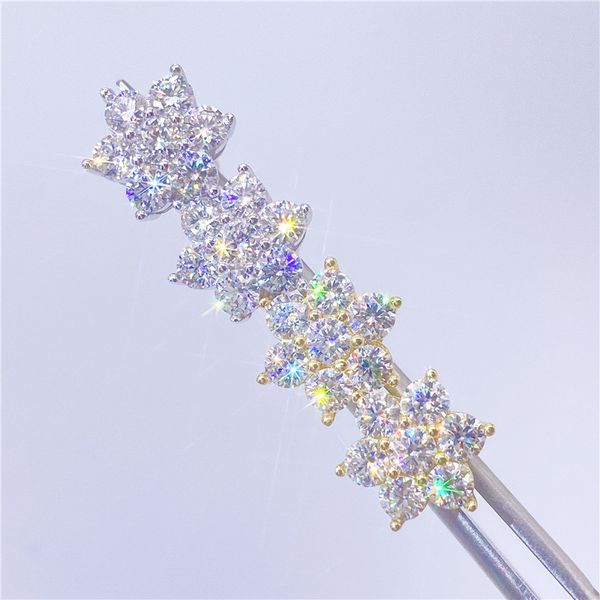 men women fashion earrings jewelry yellow white gold colors bling moissanite diamond flower earrings studs nice gift for friends, Golden;silver
men women fashion earrings jewelry yellow white gold colors bling moissanite diamond flower earrings studs nice gift for friends, Golden;silver