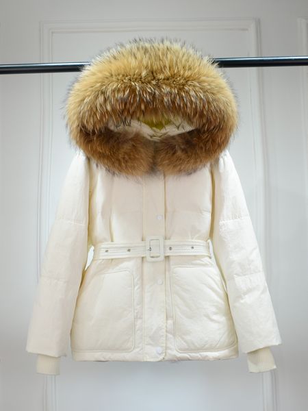 women's down parkas lagabogy winter women large natural fur hooded puffer jacket female warm waterproof parka 90 white duck coat with b, Black
women's down parkas lagabogy winter women large natural fur hooded puffer jacket female warm waterproof parka 90 white duck coat with b, Black