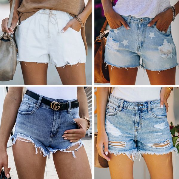 women's jeans amazon foreign trade tassel burrs worn holes beggar jeans children's high waist pack hip slim denim shorts, Blue
women's jeans amazon foreign trade tassel burrs worn holes beggar jeans children's high waist pack hip slim denim shorts, Blue