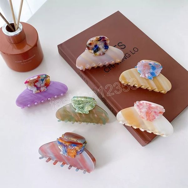 korean fashion 8.2cm acetic acid hair clips barrettes temperament hair accessories colorful gradient shell hair claw, Golden;silver
korean fashion 8.2cm acetic acid hair clips barrettes temperament hair accessories colorful gradient shell hair claw, Golden;silver