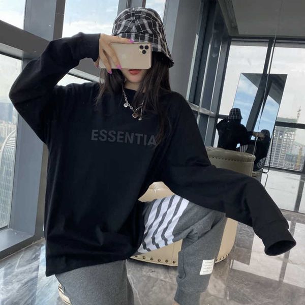 mens hoodies essentialss fashion woman's sweatshirt high feel god double thread letter round neck long sleeve t-shirt loose unisex, Black
mens hoodies essentialss fashion woman's sweatshirt high feel god double thread letter round neck long sleeve t-shirt loose unisex, Black