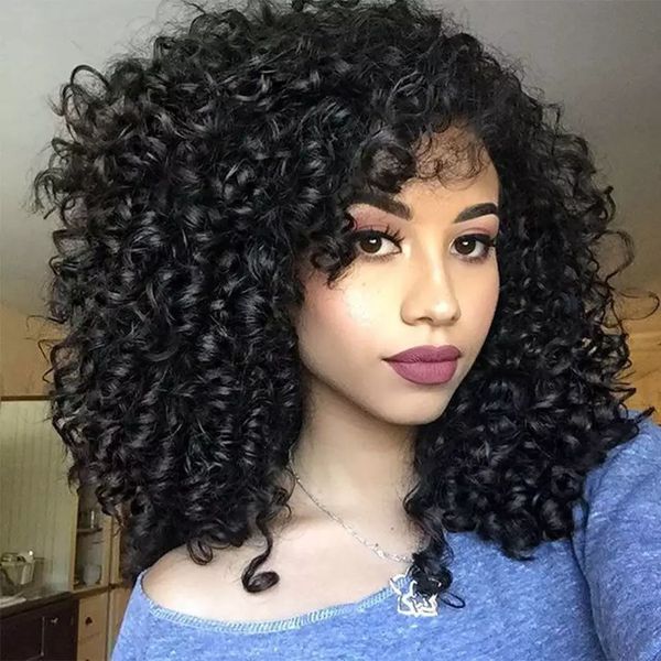 european full hd lace wig brazilian hair deep curly with side bang front human front glueless wigs 14inch 150%density medium length hairstyl, Black;brown
european full hd lace wig brazilian hair deep curly with side bang front human front glueless wigs 14inch 150%density medium length hairstyl, Black;brown