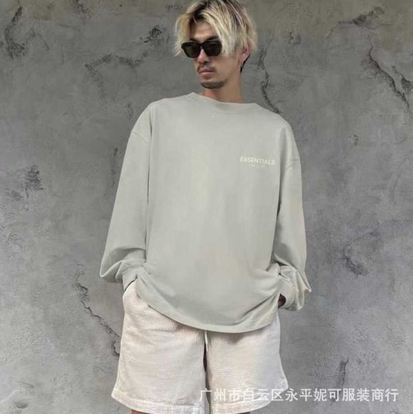 mens hoodies essentialss fashion woman's sweatshirt small flocking letters long sleeved men's and women's autumn winter high, Black
mens hoodies essentialss fashion woman's sweatshirt small flocking letters long sleeved men's and women's autumn winter high, Black