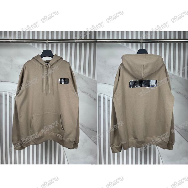 xinxinbuy men designer hoodie sweatshirt paris sea wave embroidery rubber strip women black brown white oversize xs-l
xinxinbuy men designer hoodie sweatshirt paris sea wave embroidery rubber strip women black brown white oversize xs-l