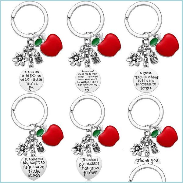 key rings letter thank you teacher heart key ring owl flower charm stainless steel keychain holder bag hangs women men fashion jewel dhuyz, Slivery;golden
key rings letter thank you teacher heart key ring owl flower charm stainless steel keychain holder bag hangs women men fashion jewel dhuyz, Slivery;golden