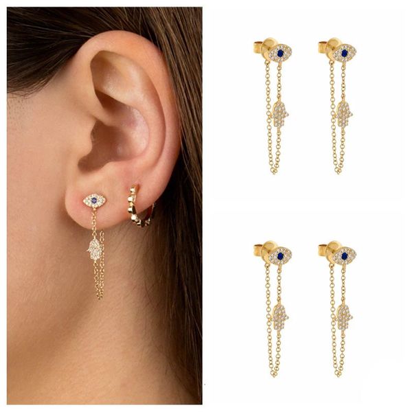 charm aide gold color silver trendy hamsa hand palm dangle earring zircon pave long chain tassel 220920, Golden
charm aide gold color silver trendy hamsa hand palm dangle earring zircon pave long chain tassel 220920, Golden