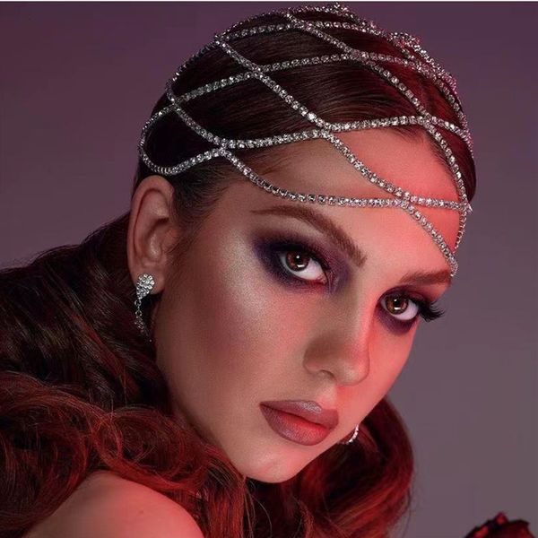 wedding hair jewelry hollow mesh headpiece chain for women luxury crystal band cap hat accessories 221119, Slivery;golden
wedding hair jewelry hollow mesh headpiece chain for women luxury crystal band cap hat accessories 221119, Slivery;golden