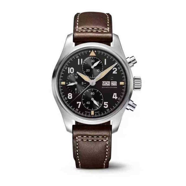 designer men watches iwc pilots mechanical watch reloj hombre full dial 6-pin complex function timing leisure, Slivery;black
designer men watches iwc pilots mechanical watch reloj hombre full dial 6-pin complex function timing leisure, Slivery;black