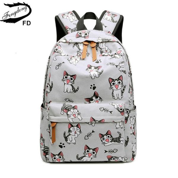 backpacks fengdong school bags for teenage girls bag children backpacks cute animal print canvas backpack kids cat bag pack 221122
backpacks fengdong school bags for teenage girls bag children backpacks cute animal print canvas backpack kids cat bag pack 221122