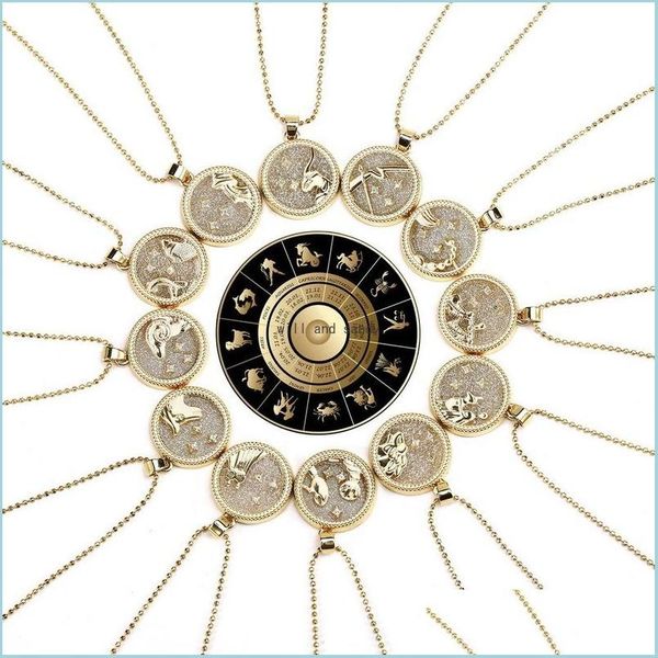 pendant necklaces women 12 zodiac sign necklace coin gold chain aries taurus scorpio pendants charm star choker astrology necklaces dh86x, Silver
pendant necklaces women 12 zodiac sign necklace coin gold chain aries taurus scorpio pendants charm star choker astrology necklaces dh86x, Silver