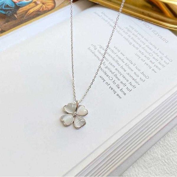 pendant necklaces strands strings white fritillaria four leaf grass necklace recommended for women luxury design lucky grass collar chain, Silver
pendant necklaces strands strings white fritillaria four leaf grass necklace recommended for women luxury design lucky grass collar chain, Silver