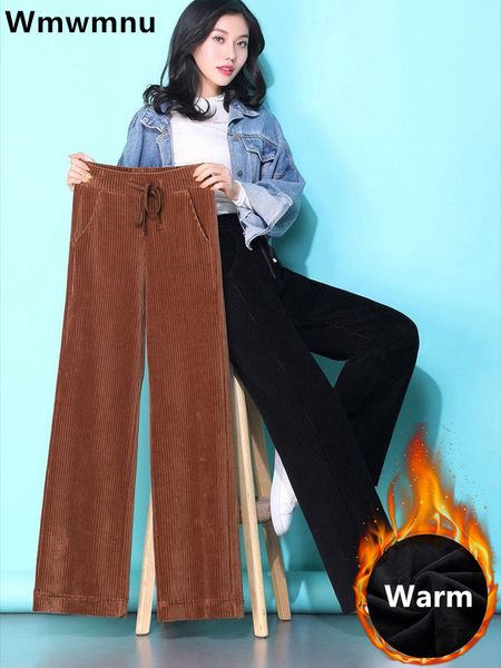 women's pants capris oversize 4xl elegant high waist fleece lined winter velvet trousers mom thicken warm baggy pantalon lace up wide l, Black;white
women's pants capris oversize 4xl elegant high waist fleece lined winter velvet trousers mom thicken warm baggy pantalon lace up wide l, Black;white