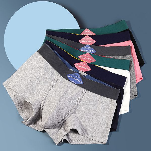 men's designer underpants briefs underwear boxers pure cotton breathable national tide youth comfortable sports students campus youths, Black;white
men's designer underpants briefs underwear boxers pure cotton breathable national tide youth comfortable sports students campus youths, Black;white