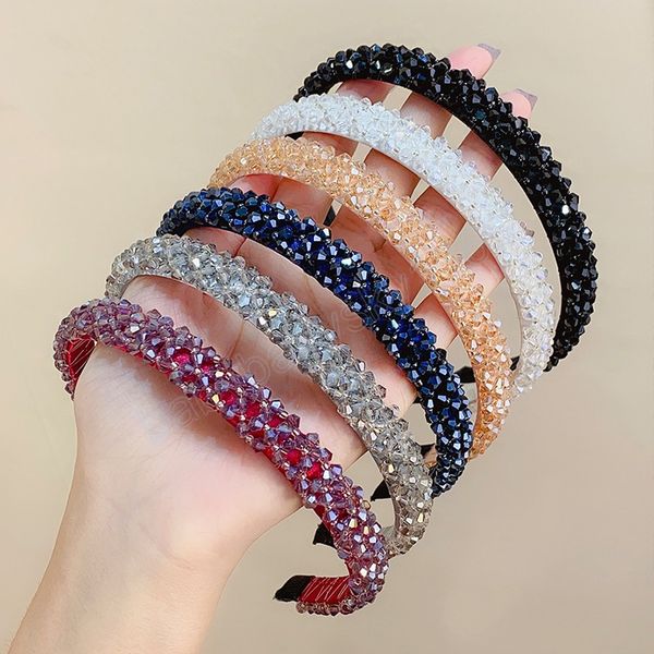solid full shining rhinestones hairbands for women elegant hair decorate headband luxury hair hoops fashion hair accessories, Slivery;white
solid full shining rhinestones hairbands for women elegant hair decorate headband luxury hair hoops fashion hair accessories, Slivery;white