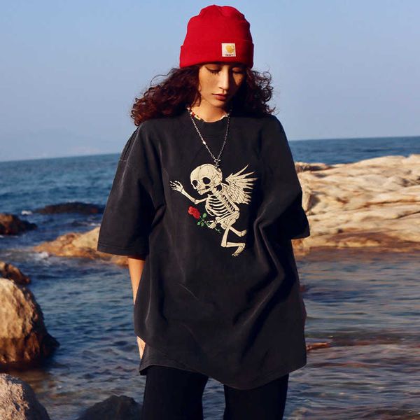 t-shirt gall dep cotton fashion designer casual brand skull loose male female couple fog washed sleeved round neck sleeve o 080x, White;black
t-shirt gall dep cotton fashion designer casual brand skull loose male female couple fog washed sleeved round neck sleeve o 080x, White;black