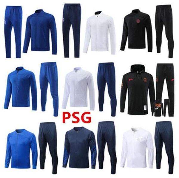 2022 2023 soccer tracksuit psgs jacket futbol 22/23 survetement mbappe sportswear training suits football francia tracksuits jackets kit men, Black
2022 2023 soccer tracksuit psgs jacket futbol 22/23 survetement mbappe sportswear training suits football francia tracksuits jackets kit men, Black