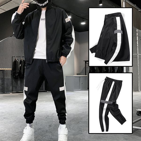 men's hoodies sweatshirts yapu men's set spring autumn man sportswear 2 piece sets sports suit jacketpant sweatsuit male tracksuit, Black
men's hoodies sweatshirts yapu men's set spring autumn man sportswear 2 piece sets sports suit jacketpant sweatsuit male tracksuit, Black