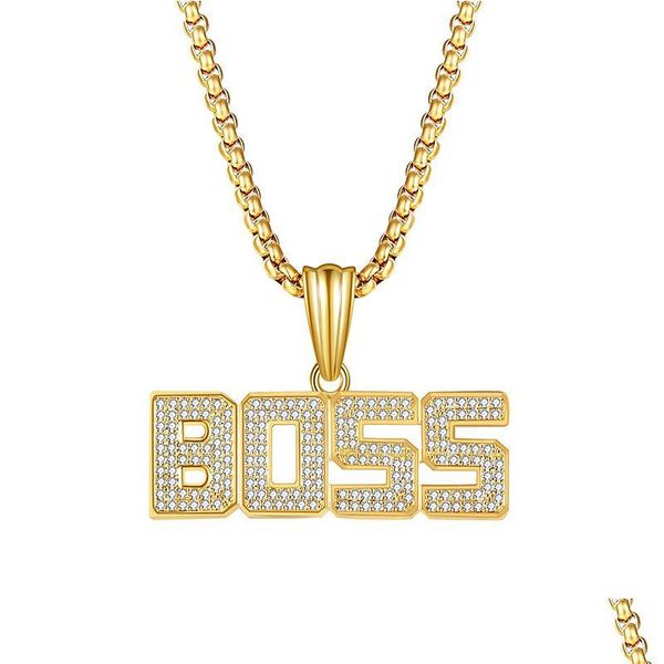 pendant necklaces hip hop letter boss pendant necklace bling diamond necklaces for men women fashion jewelry drop delivery pendants dh0gt, Silver
pendant necklaces hip hop letter boss pendant necklace bling diamond necklaces for men women fashion jewelry drop delivery pendants dh0gt, Silver