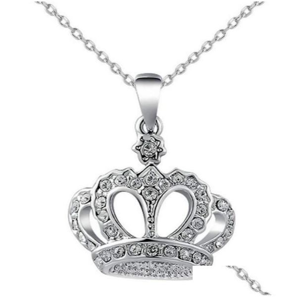 pendant necklaces queen crown pendant necklace cubic zirconia necklaces for mom women fashion jewelry gifts drop delivery pendants dhfdp, Silver
pendant necklaces queen crown pendant necklace cubic zirconia necklaces for mom women fashion jewelry gifts drop delivery pendants dhfdp, Silver
