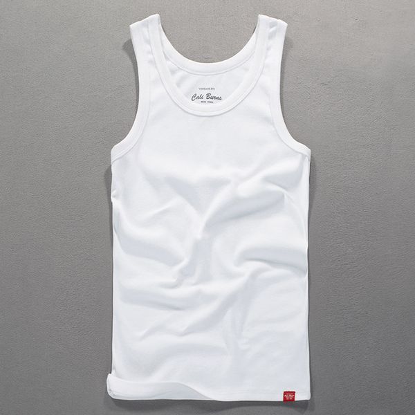 men' tank men summer fashion japan style cotton solid color round neck sleeveless sport running vest male casual minimalism tank 221, White;black
men' tank men summer fashion japan style cotton solid color round neck sleeveless sport running vest male casual minimalism tank 221, White;black