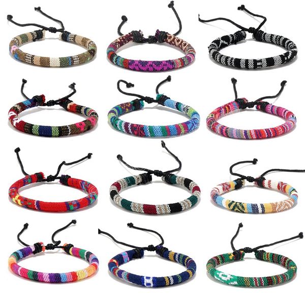 european ethnic bohemia colorful rope chain fabric bracelets men women friendship bracelet for men wristbands friends gift, Golden;silver
european ethnic bohemia colorful rope chain fabric bracelets men women friendship bracelet for men wristbands friends gift, Golden;silver