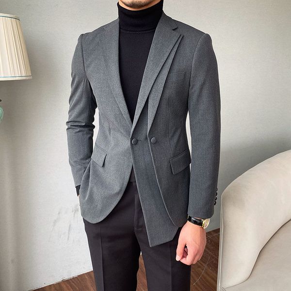 men's suits blazers men slim business casual suits formal blazer clothing luxury party stage men's suit groomsmen a03 221122, White;black
men's suits blazers men slim business casual suits formal blazer clothing luxury party stage men's suit groomsmen a03 221122, White;black